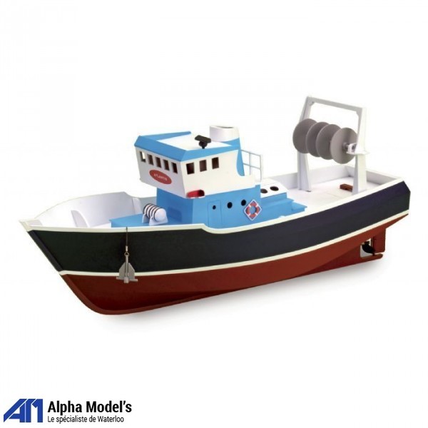 Maquette en bois 3D Fishing Ship Bateau de pêche - Construction 3D