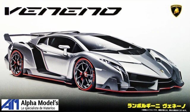 Fujimi 12583 - Lamborghini Veneno - Alphamodels