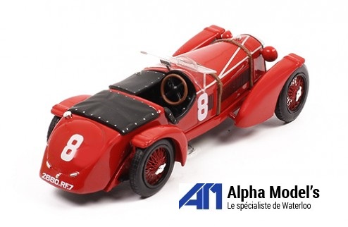 IXO LM1932 - Alfa Romeo 8C #8 Winner Le Mans 1932 - Alphamodels