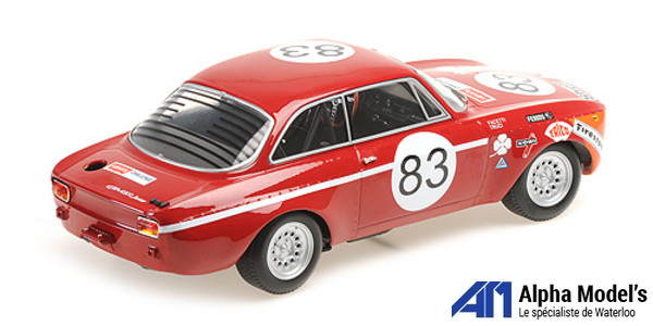 Minichamps 155722283 - Alfa Romeo GTA 1300 Junior – Autodelta