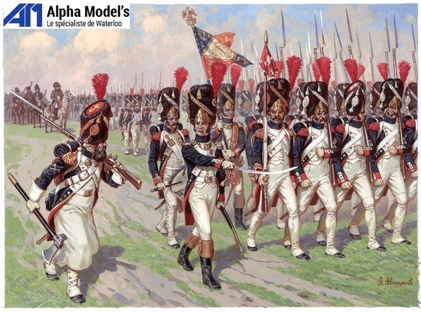 Zvezda 8030 – VIEILLES GARDES IMPÉRIALES FRANÇAISES 1804-1815