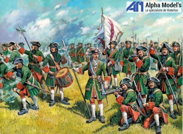 Zvezda 8049 – Infanterie Russe « Pierre Le Grand »