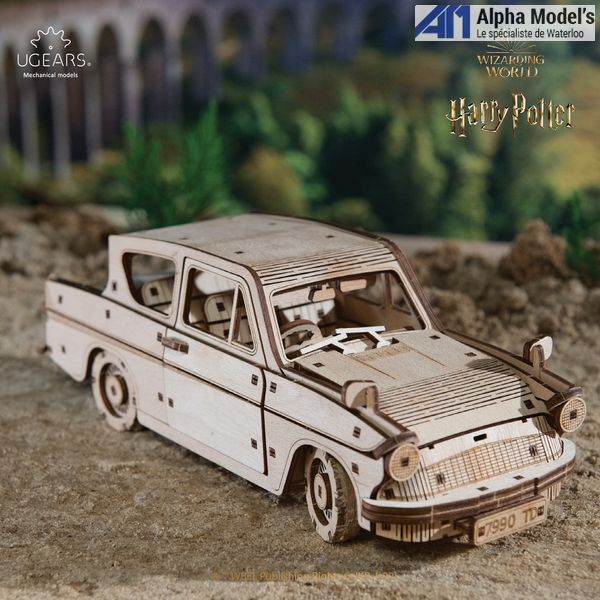UGEARS Harry Potter Ford Anglia Volante Voiture Maquette en Bois A