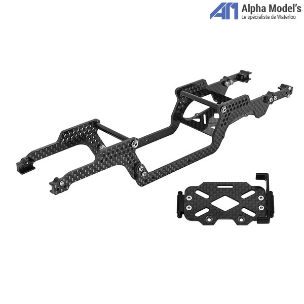 INJORA 4M-78-89 - Universal LCG Carbon Fiber Chassis Frame Kit For 1/18 ...