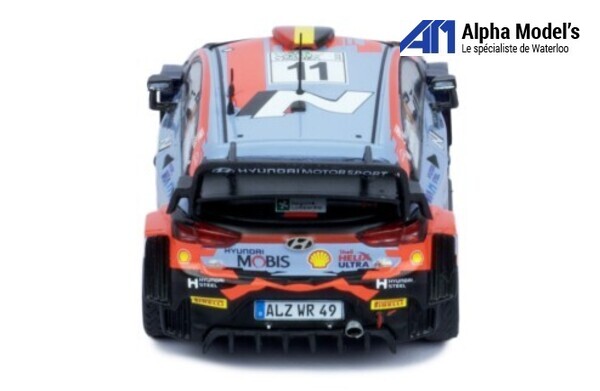 Ixo Hyundai I20 Coupé Wrc #11 Neuville Rally Monza 2021 1/43 Ram825b