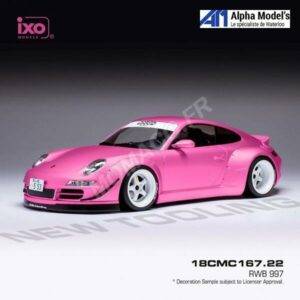 PORSCHE RWB 911 (997) Philadelphia rouge - 1:18 IXO 18CMC168
