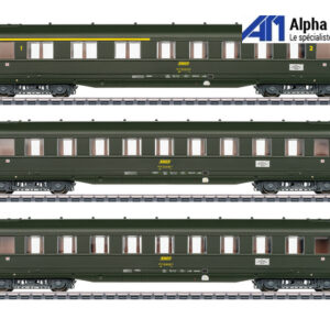 2x Märklin 4244 - Voitures Voyageurs SNCF 1ère Classe - Époque III - Neuves Sous Boîte